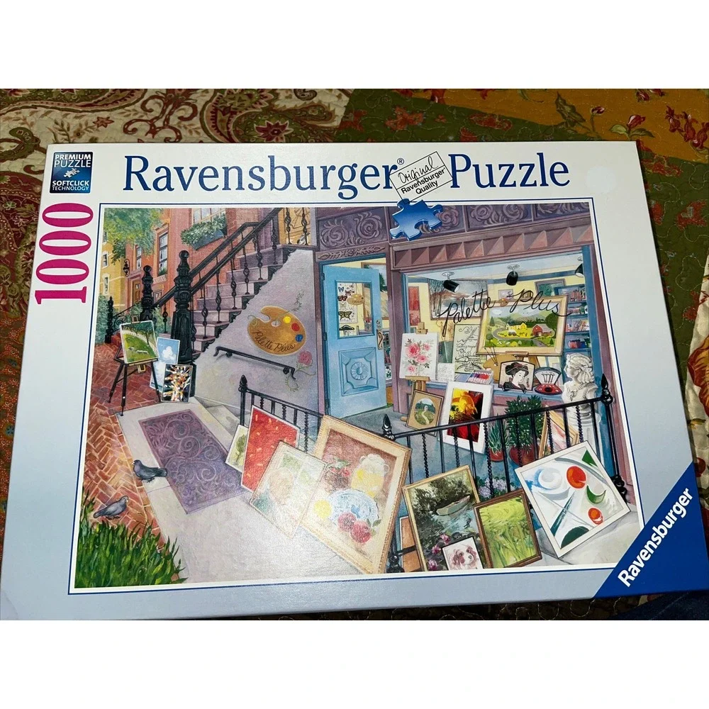 ravensburger‎ puzzle 1000 Piece , Palette Plus Art Store , complete